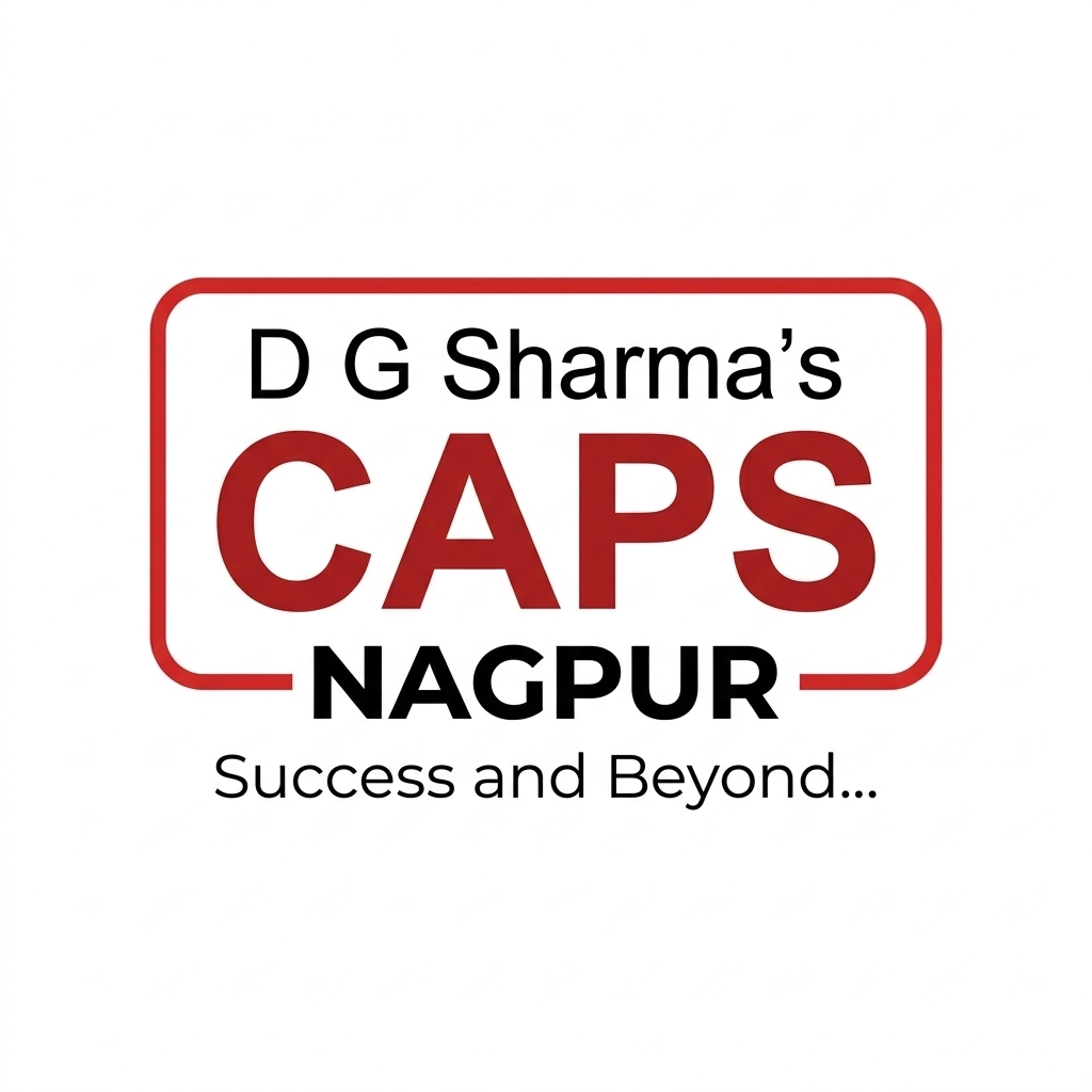 D G Sharma's CAPS Nagpur Logo
