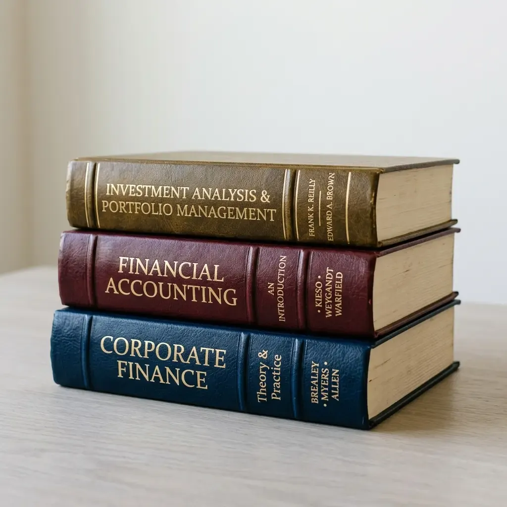 Stacked ACCA Textbooks