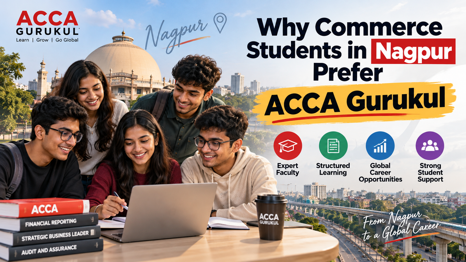 Why Commerce Students in Nagpur Prefer ACCA Gurukul