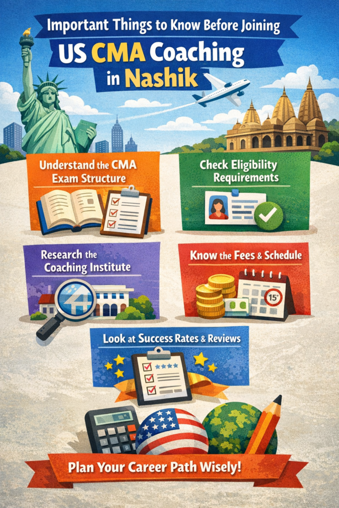 Important Things to Know Before Joining US CMA Coaching in Nashik 